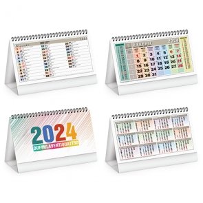 Calendario da tavolo - Art. 063 Multicolor  - Personalizzato 