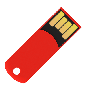 CLIP LIST USB Pantone Rosso 186 C